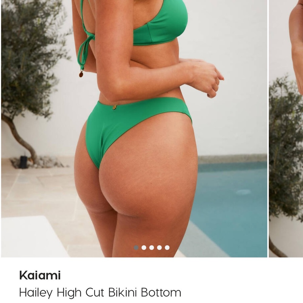 Green bikini - Picture 4 of 5